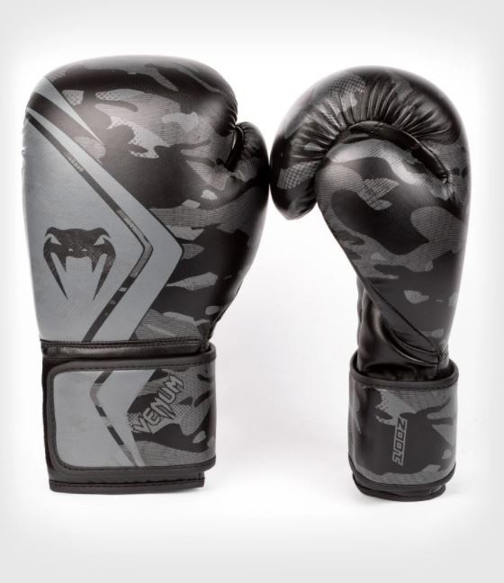 GĂNG VENUM DEFENDER CONTENDER 2.0 BOXING GLOVES - BLACK/BLACK