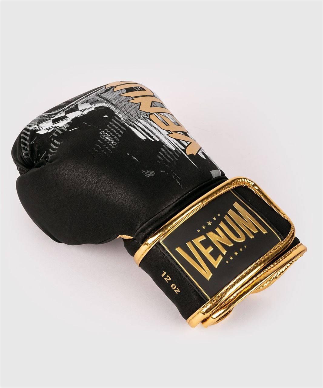 GĂNG VENUM SKULL BOXING GLOVES - BLACK