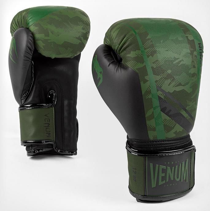GĂNG VENUM TROOPER BOXING GLOVES - FOREST CAMO/BLACK