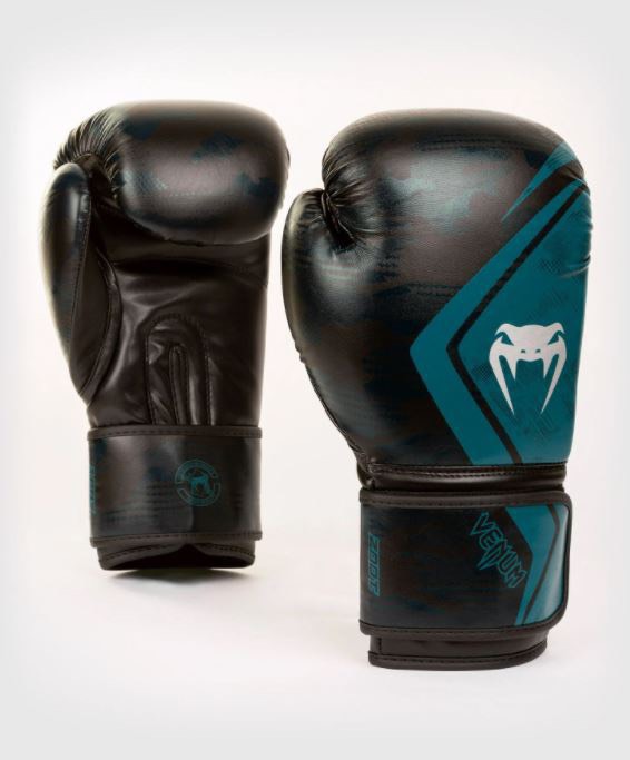GĂNG VENUM DEFENDER CONTENDER 2.0 BOXING GLOVES - BLACK/GREEN