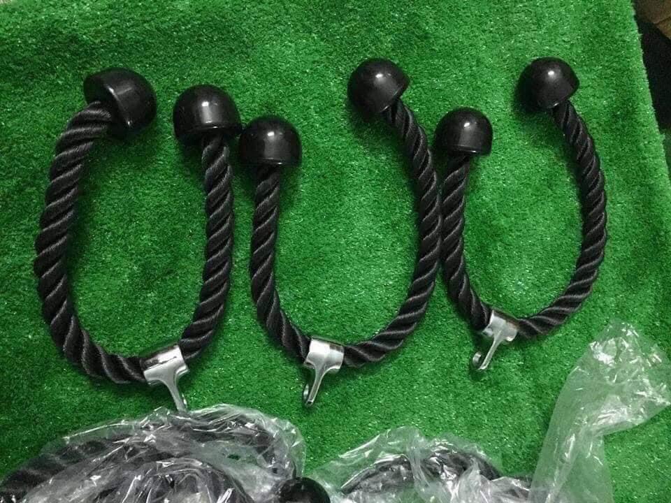 DÂY THỪNG TẬP TAY SAU DÂY KÉO CÁP ( phụ kiện số 4  ) -dây thừng kéo xô -dây thừng tập xô -dây thừng tập tay- sau phụ kiện kéo xô  dây đôi tập tay sau dây đôi tập xô tay