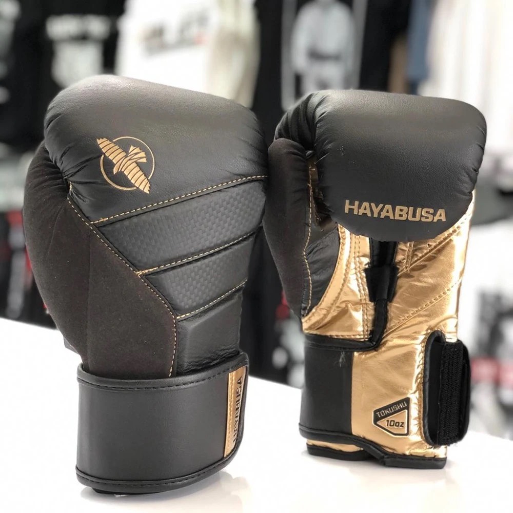 Hayabusa T3 Boxing Gloves black/gold
