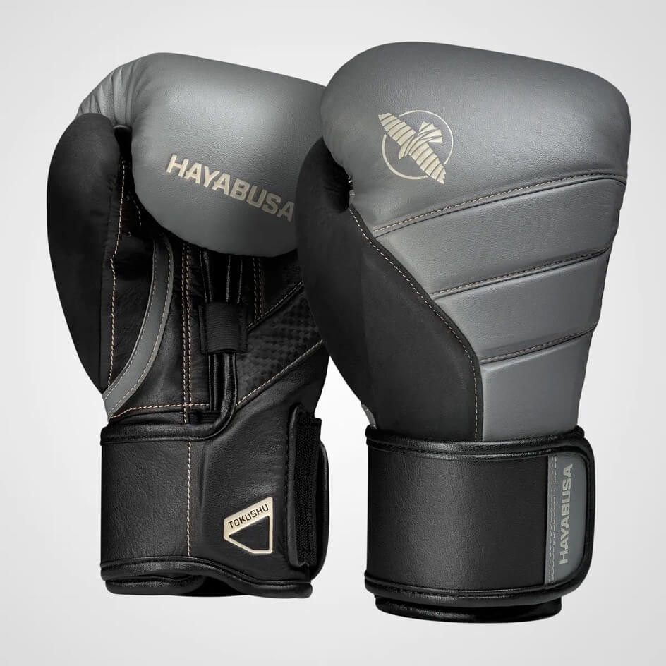 Hayabusa T3 Boxing Gloves Charcoal/Black
