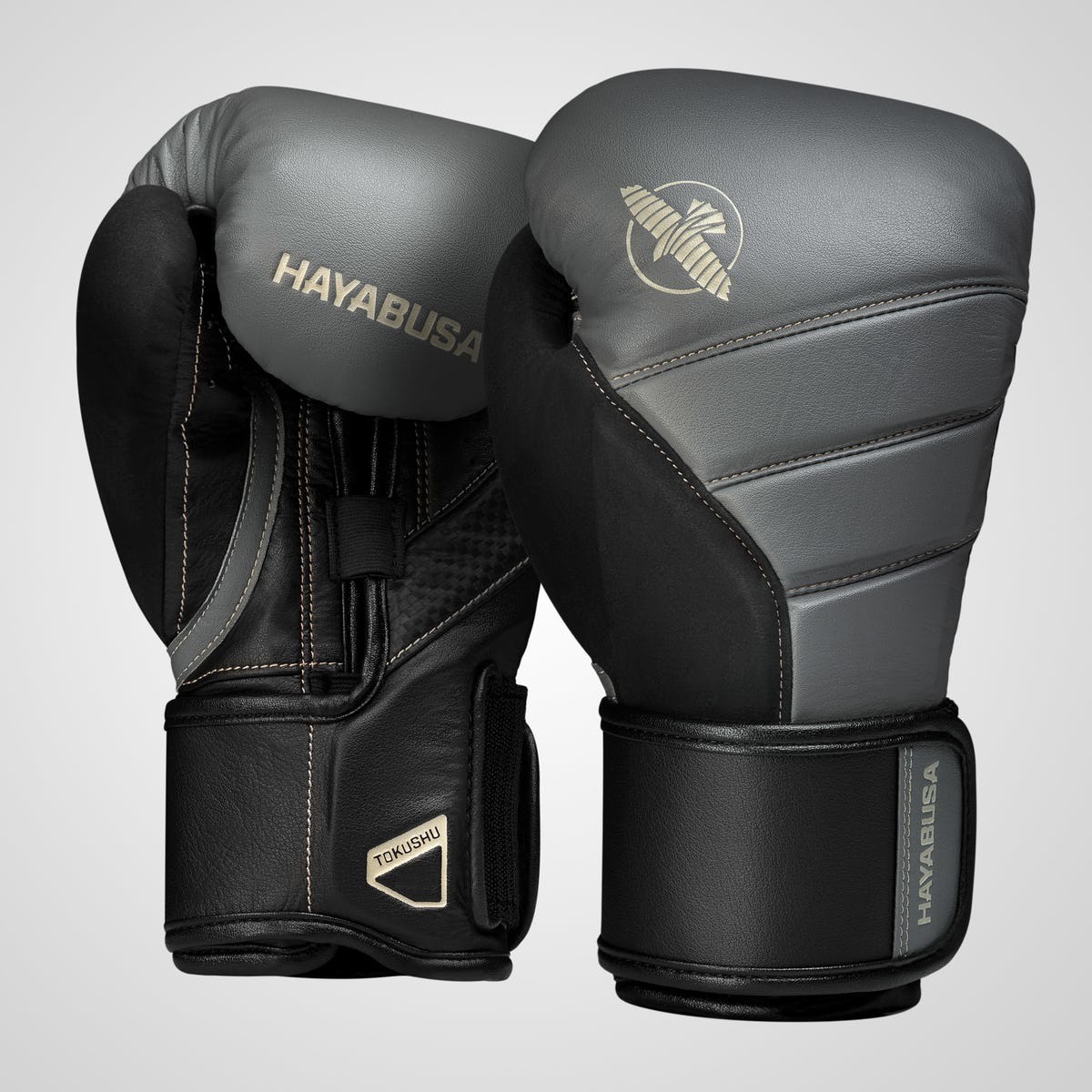 Hayabusa T3 Boxing Gloves Charcoal/Black