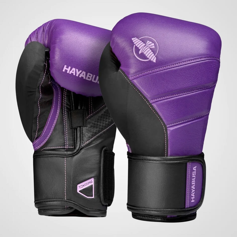 Hayabusa T3 Boxing Gloves Purple/Black