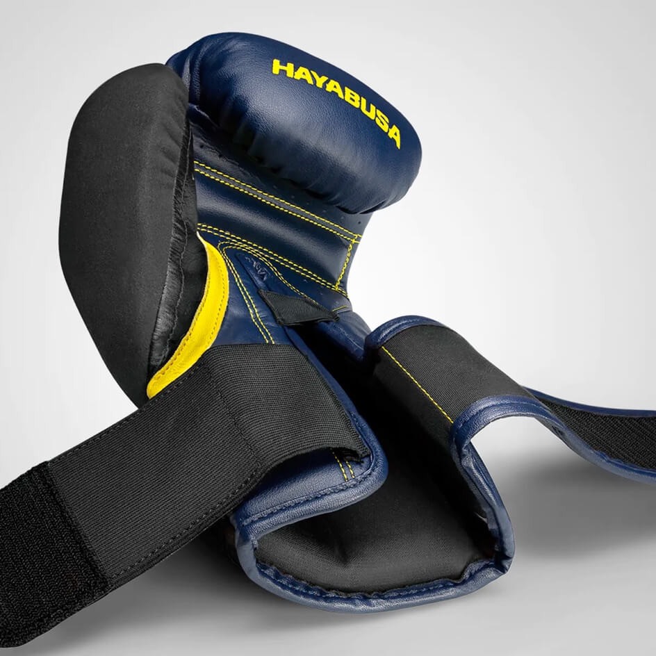 Hayabusa T3 Boxing Gloves Navy/Yellow