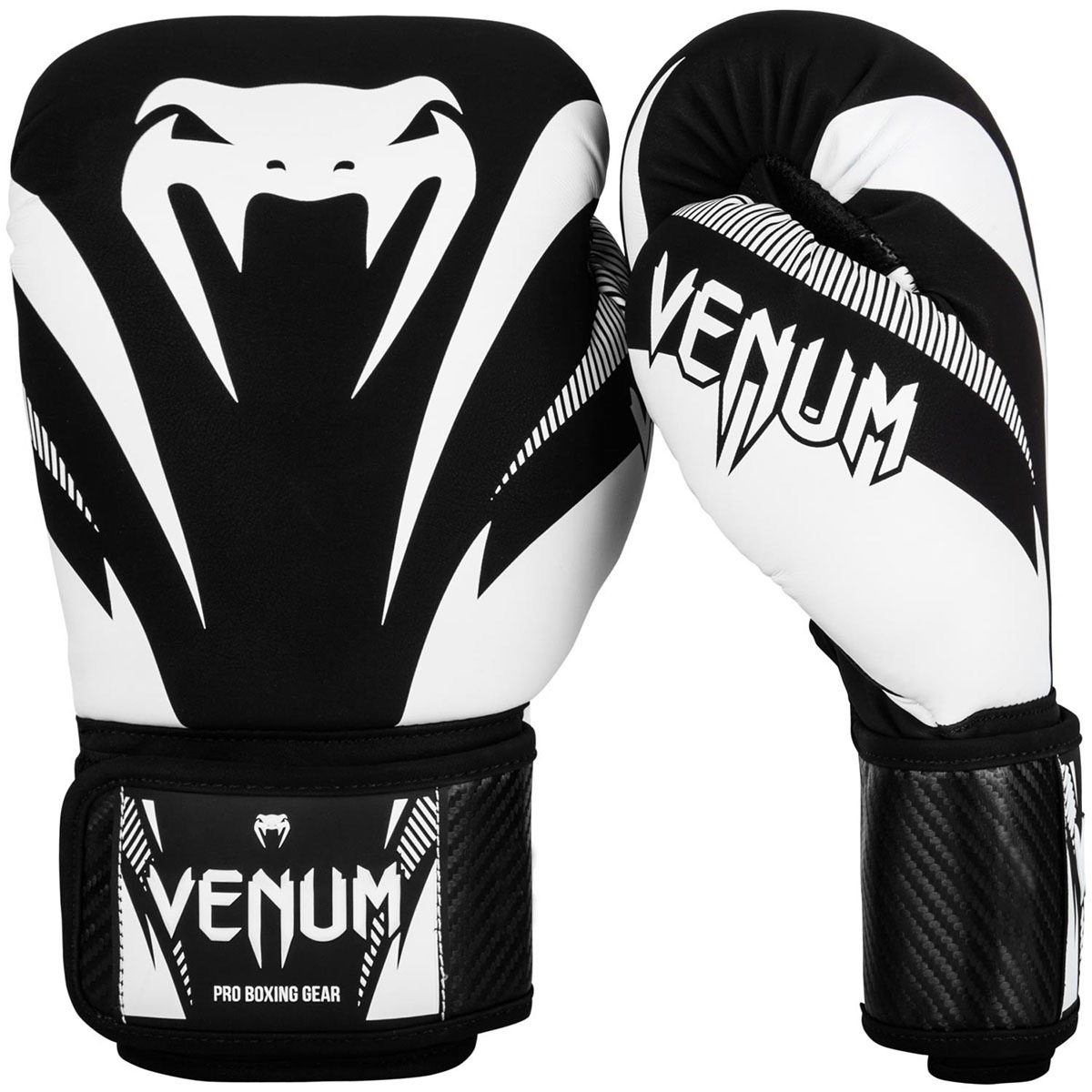 Găng Venum Impact Boxing Gloves - Black/White