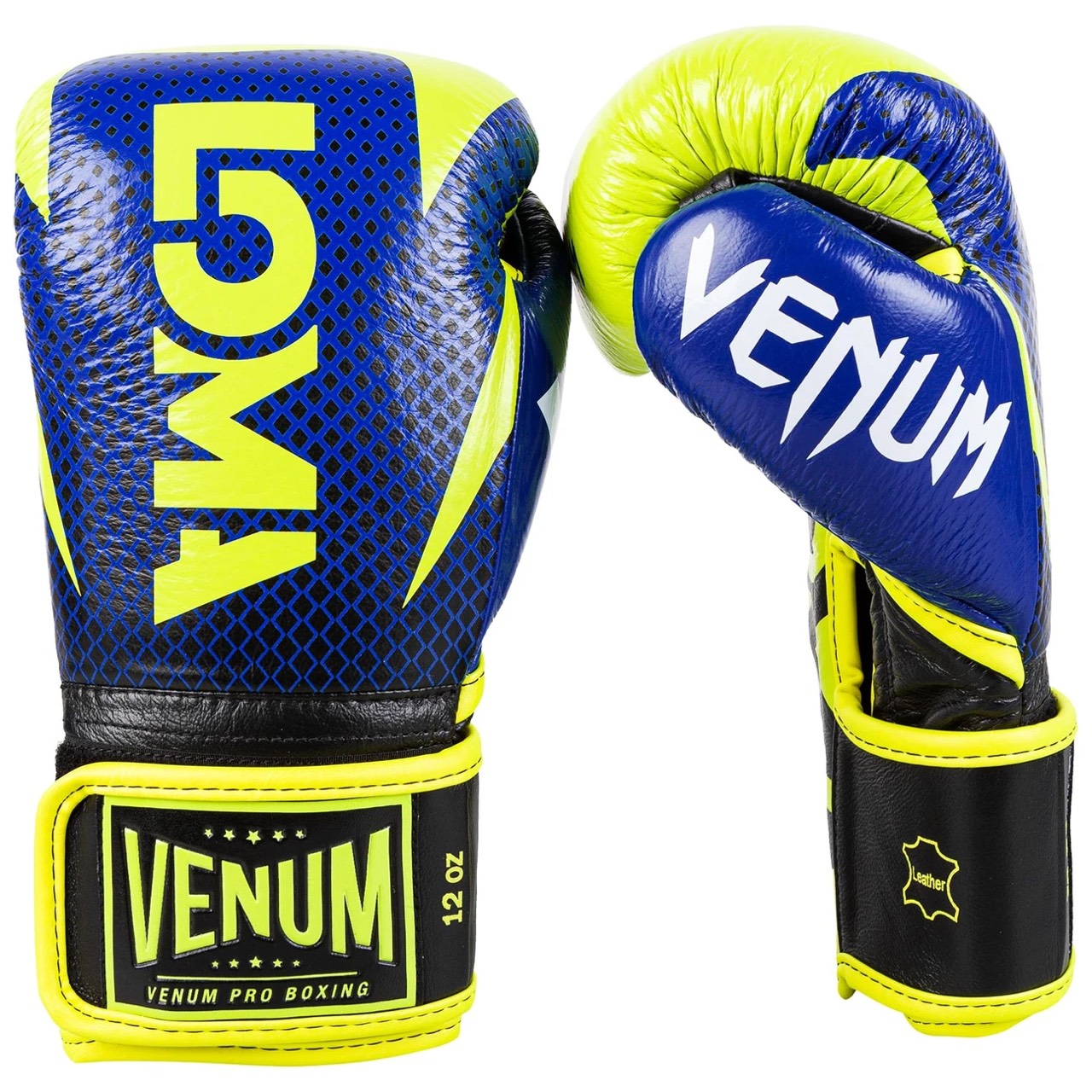 GĂNG VENUM HAMMER PRO BOXING GLOVES LOMA EDITION- VELCRO - BLUE/YELLOW
