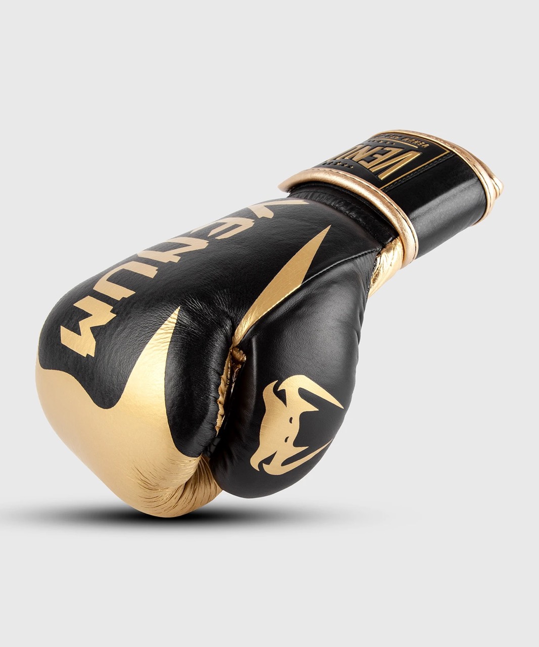 GĂNG VENUM HAMMER PRO BOXING GLOVES - VELCRO -BLACK/GOLD