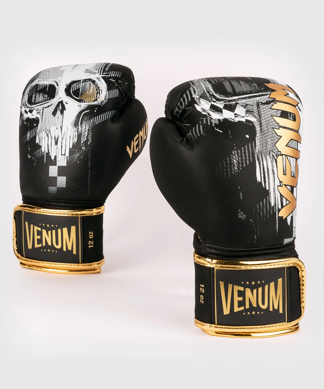 GĂNG VENUM SKULL BOXING GLOVES - BLACK