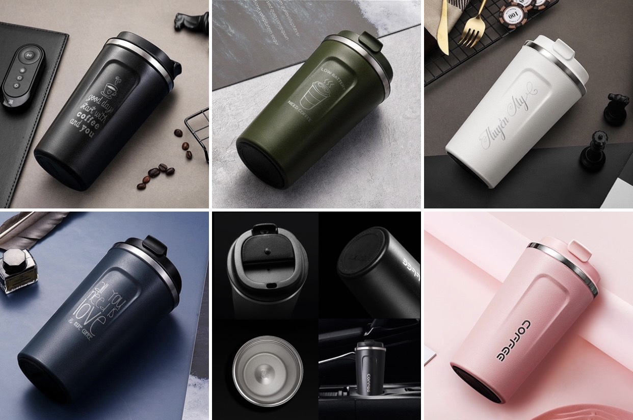 BÌNH GIỮ NHIỆT (khắc theo yêu cầu)