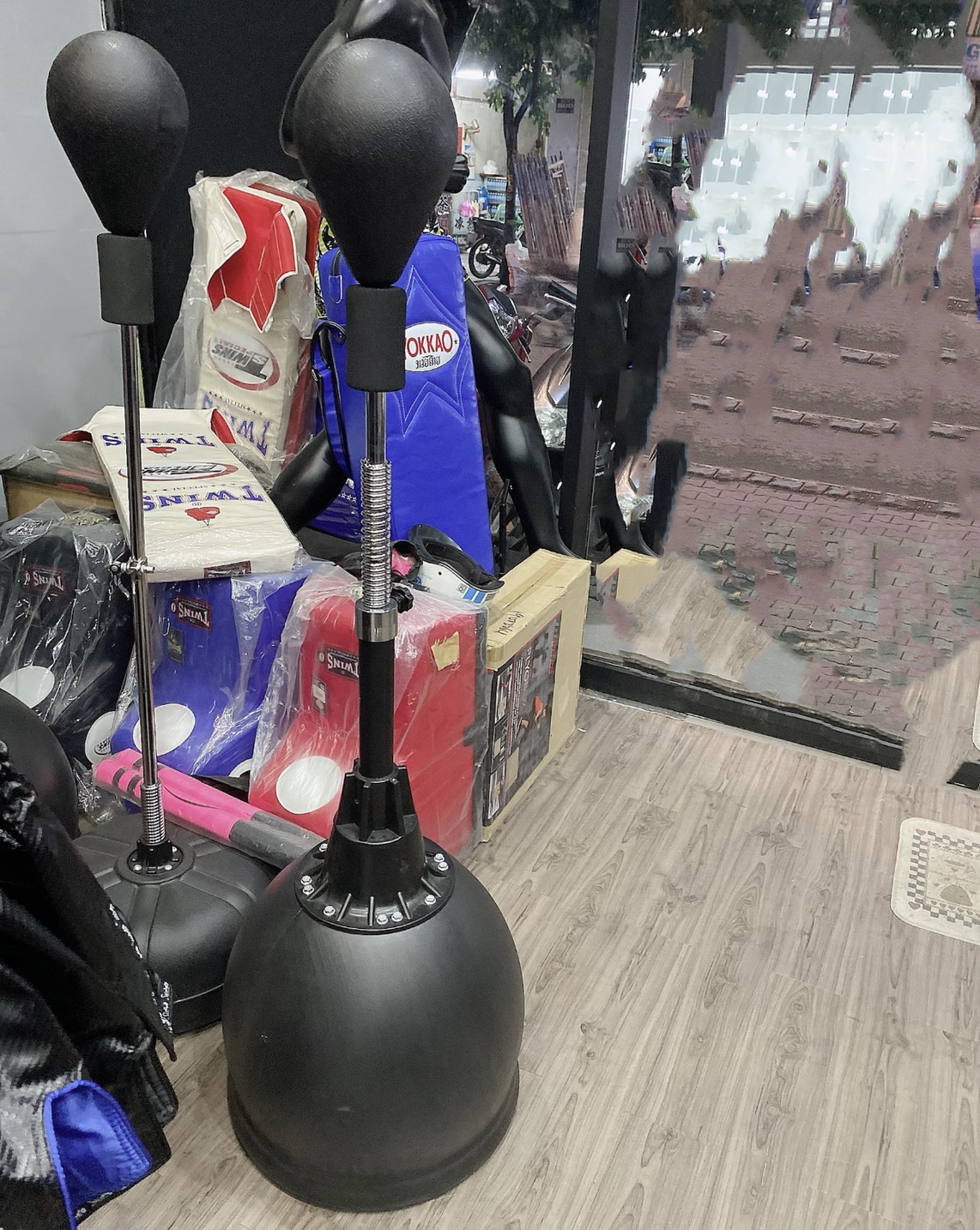 Bao cát đứng TRỤ ĐẤM PHẢN XẠ  T1 Standing Pro Speed Bag , trụ đấm bốc phản xạ cobra bag boxing