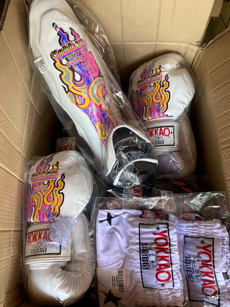 GIÁP CHÂN BANGKOK FLAMES SHIN GUARDS