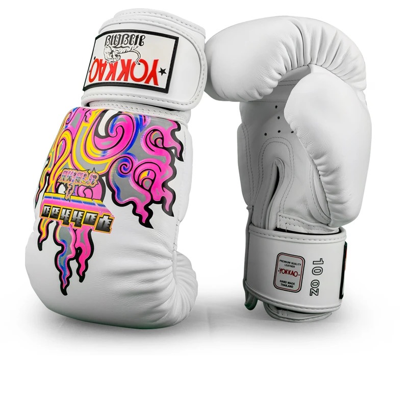 GĂNG BOXING MUAYTHAI YOKKAO BANGKOK FLAMES GLOVES Boxing Gym Store VN