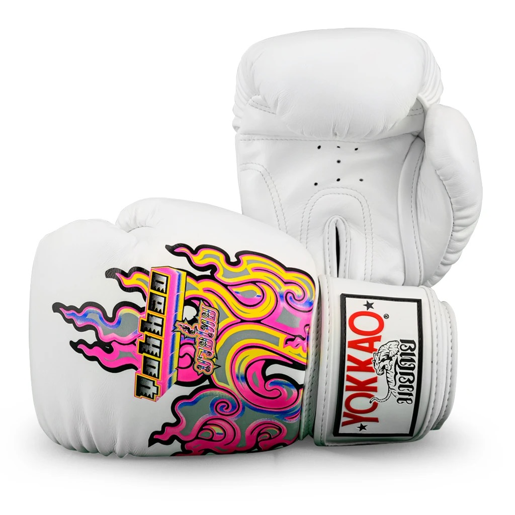 GĂNG BOXING MUAYTHAI YOKKAO BANGKOK FLAMES GLOVES