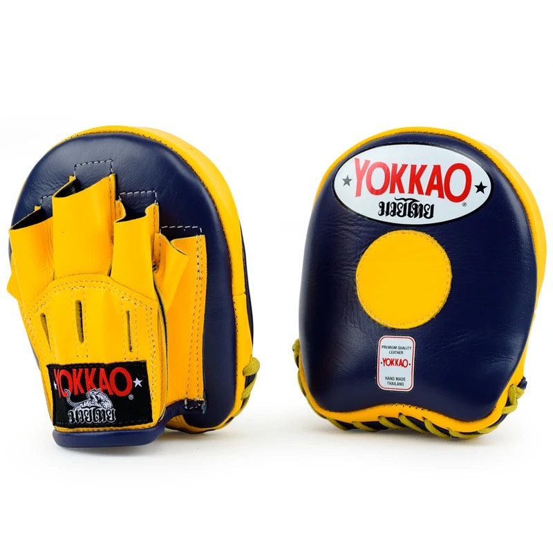 ĐÍCH ĐẤM YOKKAO FOCUS MITTS SMALL EVENING BLUE/GOLD FUSION