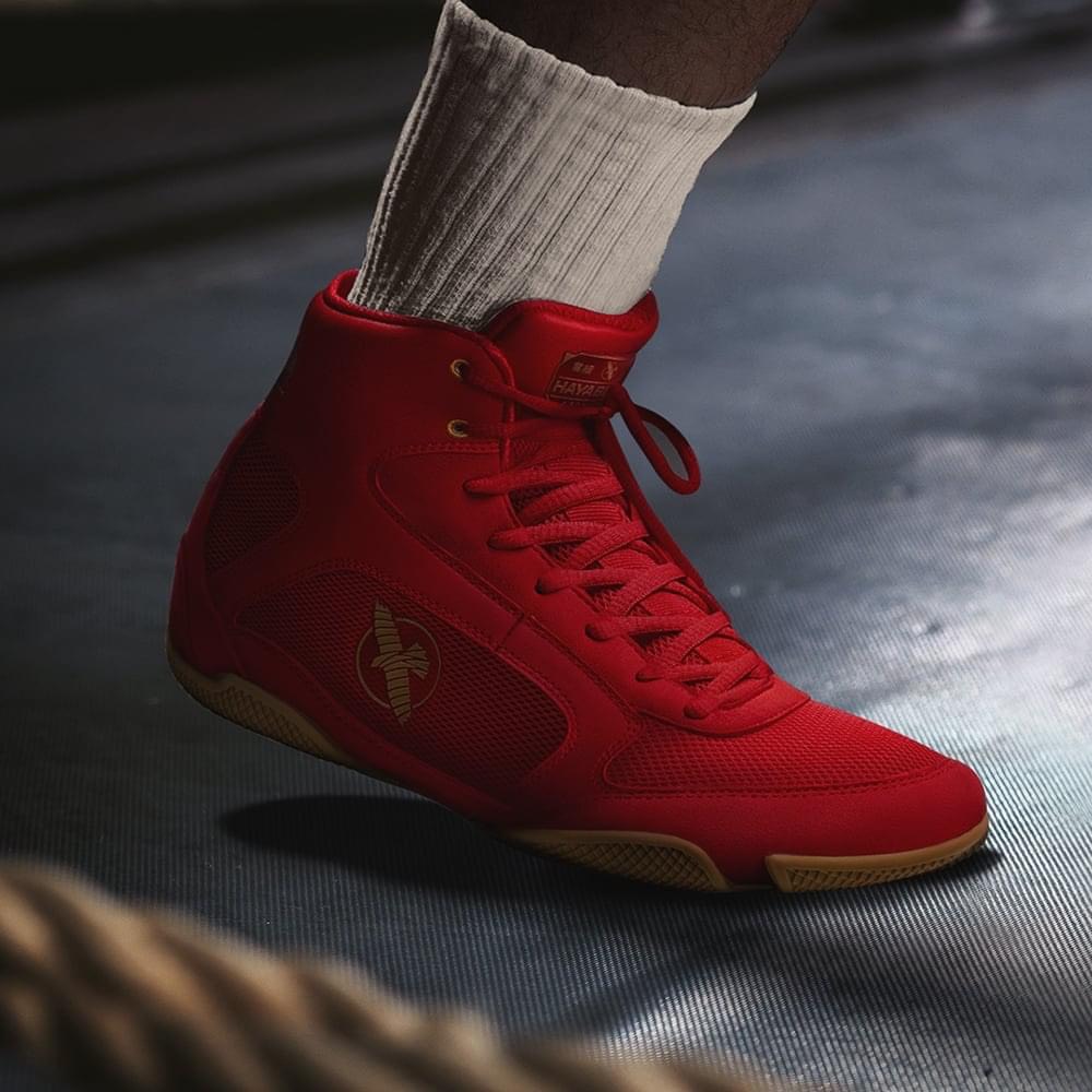 GIÀY BOXNG Hayabusa Pro Boxing Shoes Red