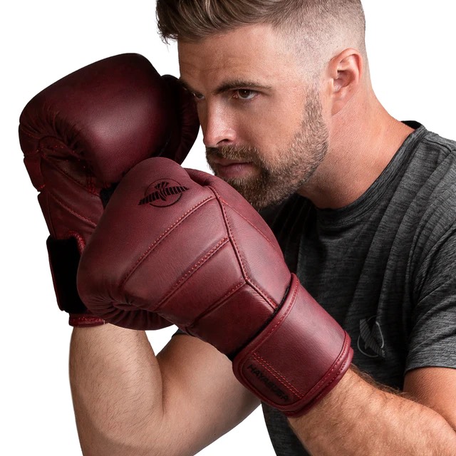 GĂNG Hayabusa T3 LX Boxing Gloves Burgundy
