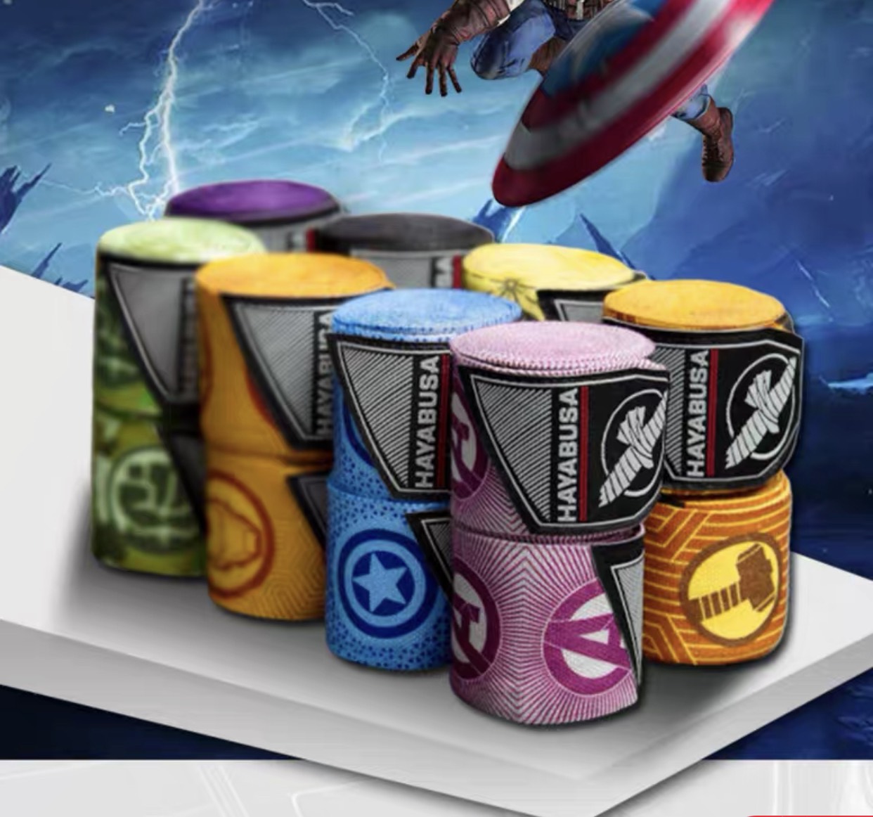 Băng quấng tay 5m ,Băng Đa Hayabusa Marvel Hand Wraps