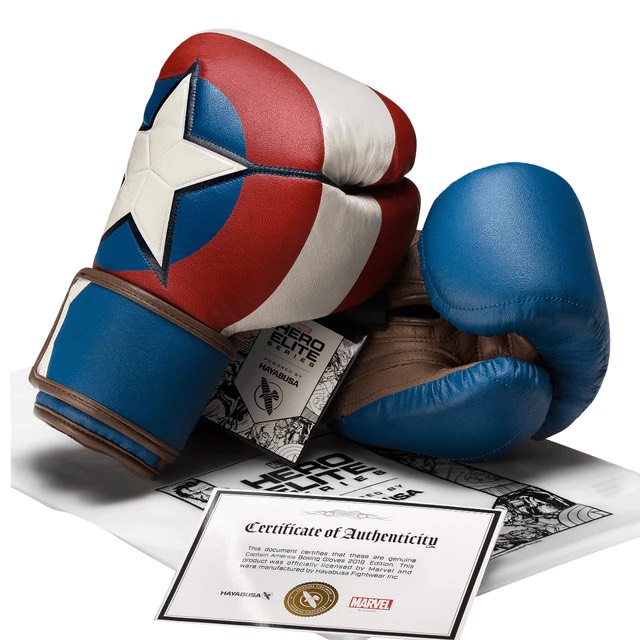 GĂNG Hayabusa Captain America Boxing Gloves