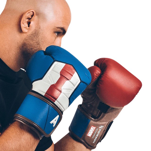 GĂNG Hayabusa Captain America Boxing Gloves