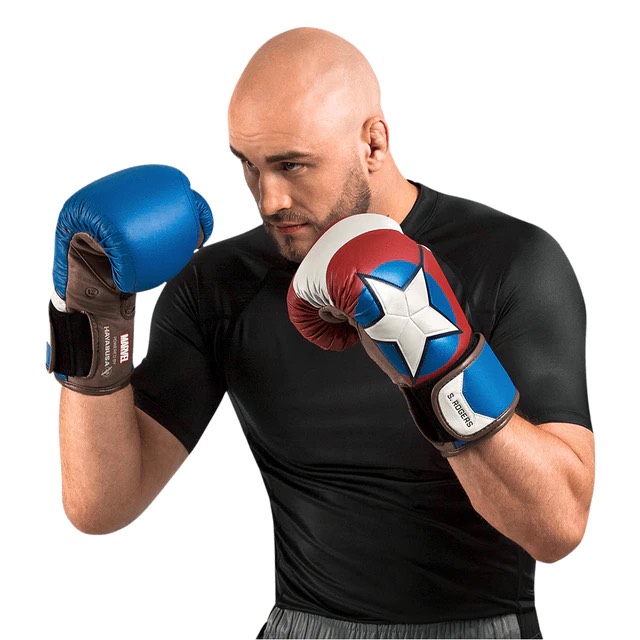 GĂNG Hayabusa Captain America Boxing Gloves
