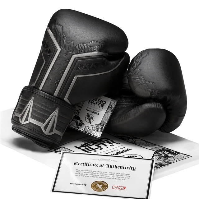 Găng Hayabusa Black Panther Boxing Gloves