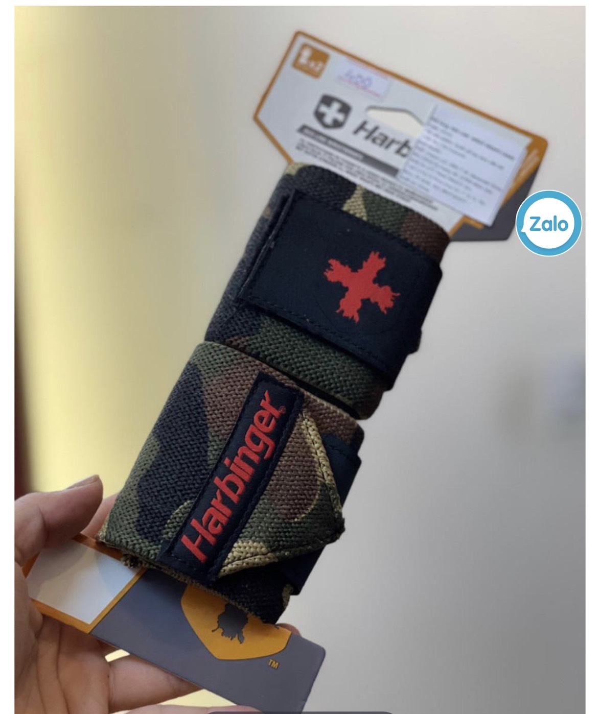 Quấn Cổ Tay Gym Harbinger Camo