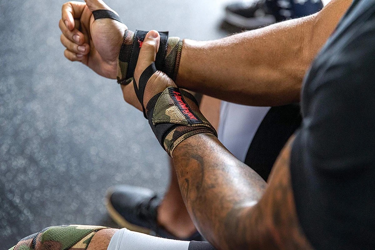 Quấn Cổ Tay Gym Harbinger Camo