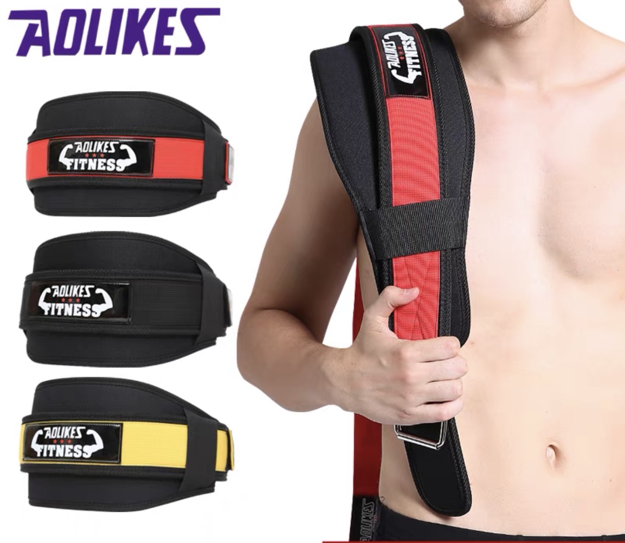 ĐAI LƯNG GÁNH TẠ TẬP GYM MỀN AOLIKES