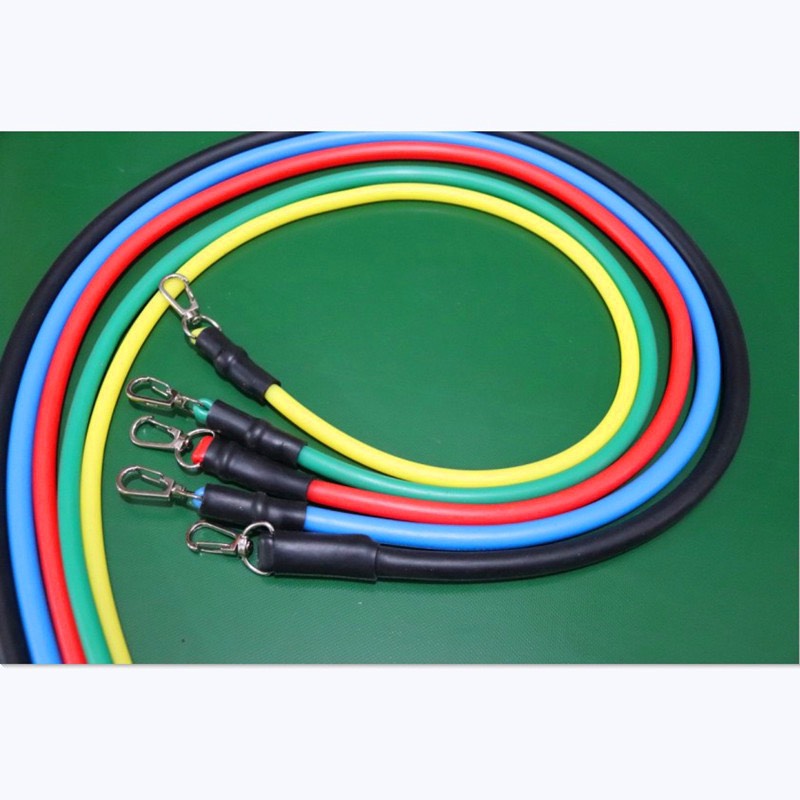 DÂY KHÁNG LỰC TẬP GYM NGŨ SẮC TỔNG MỨC LỰC 50KG power band