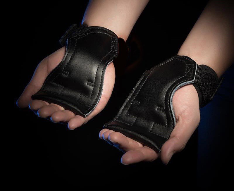 AB VERSA gripps  lifting grips dây kéo lưng  găng tay tập gym bao tay tập gym găng tay thể hình bao tay thể hình , Dây Kéo Lưng quấn cổ Tay Lifting Da , dây Strap