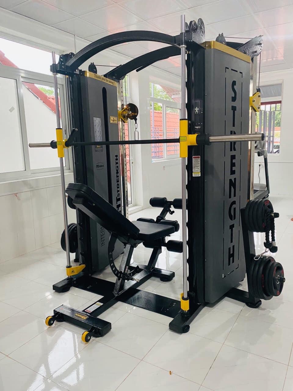 giàn tạ đa năng -máy tập đa năng-khung rack đa năng