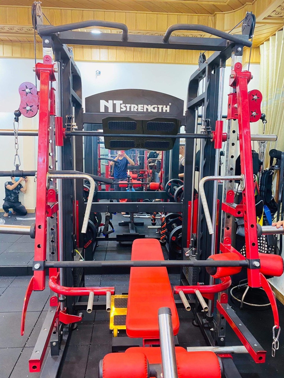 giàn tạ đa năng -máy tập đa năng-khung rack đa năng