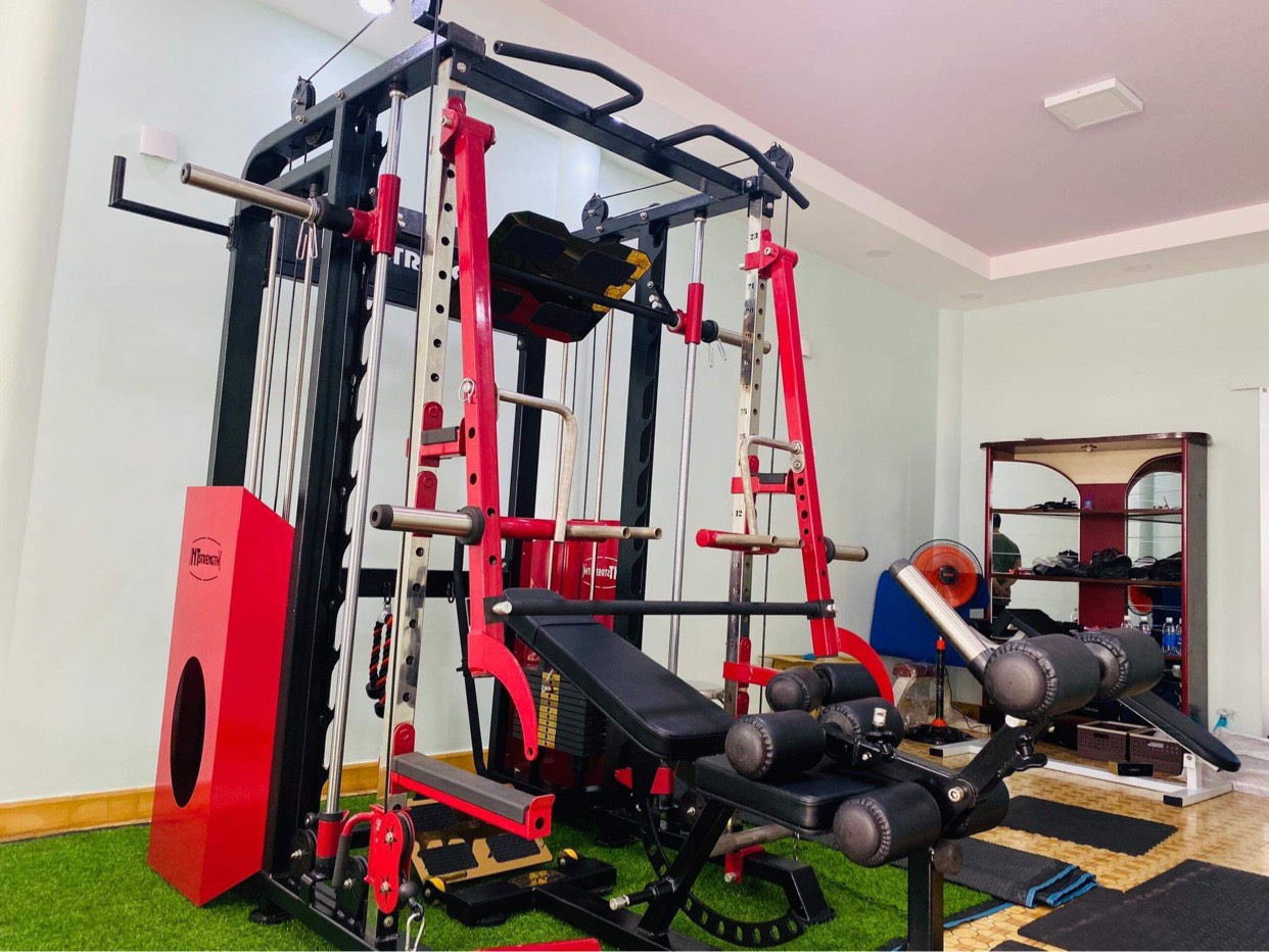 giàn tạ đa năng -máy tập đa năng-khung rack đa năng