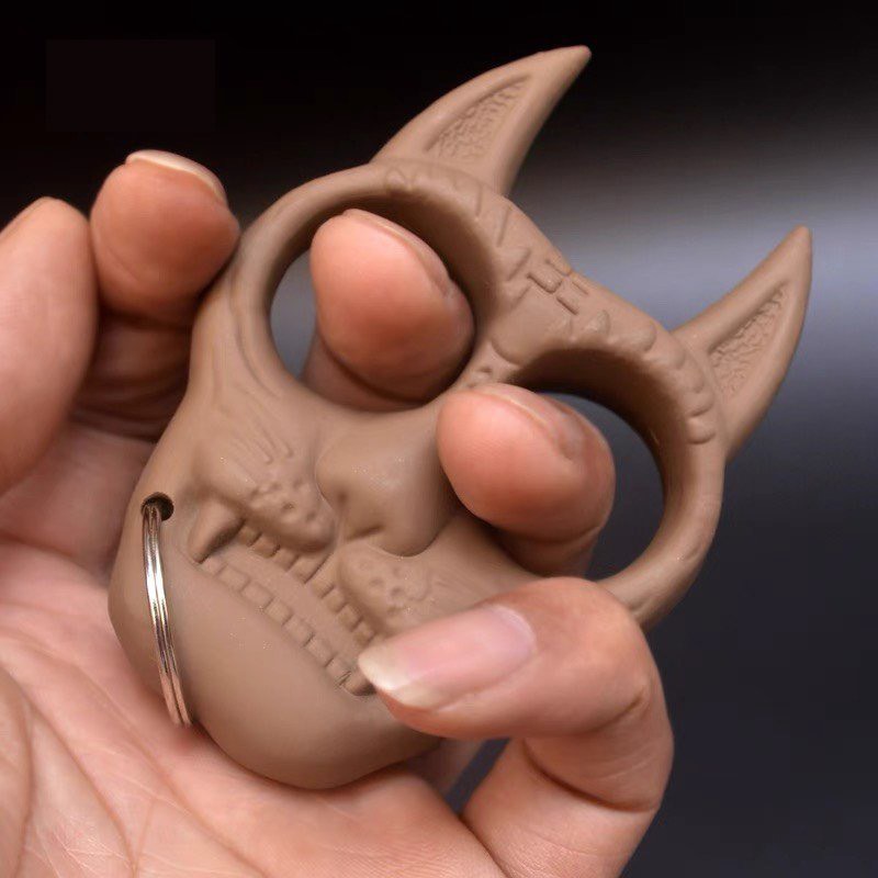 móc khoá tự vệ đầu hổ đầu cọp mặt hổ mặt cọp móc khoá hỗ trợ bảo hộ phụ kiện phòng thân đảm bảo an toàn cho bạn