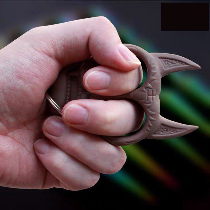 móc khoá tự vệ đầu hổ đầu cọp mặt hổ mặt cọp móc khoá hỗ trợ bảo hộ phụ kiện phòng thân đảm bảo an toàn cho bạn