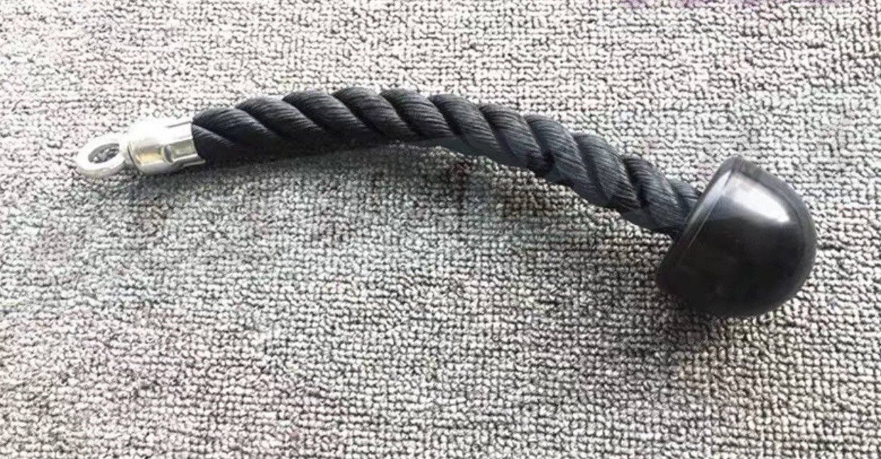 Dây thừng tập xô đơn  -DÂY THỪNG KÉO XÔ ĐƠN - DÂY THỪNG TẬP TAY SAU DÂY KÉO CÁP-dây thừng kéo xô -dây thừng tập xô -dây thừng tập tay sau phụ kiện kéo xô - dây đơn tập tay sau