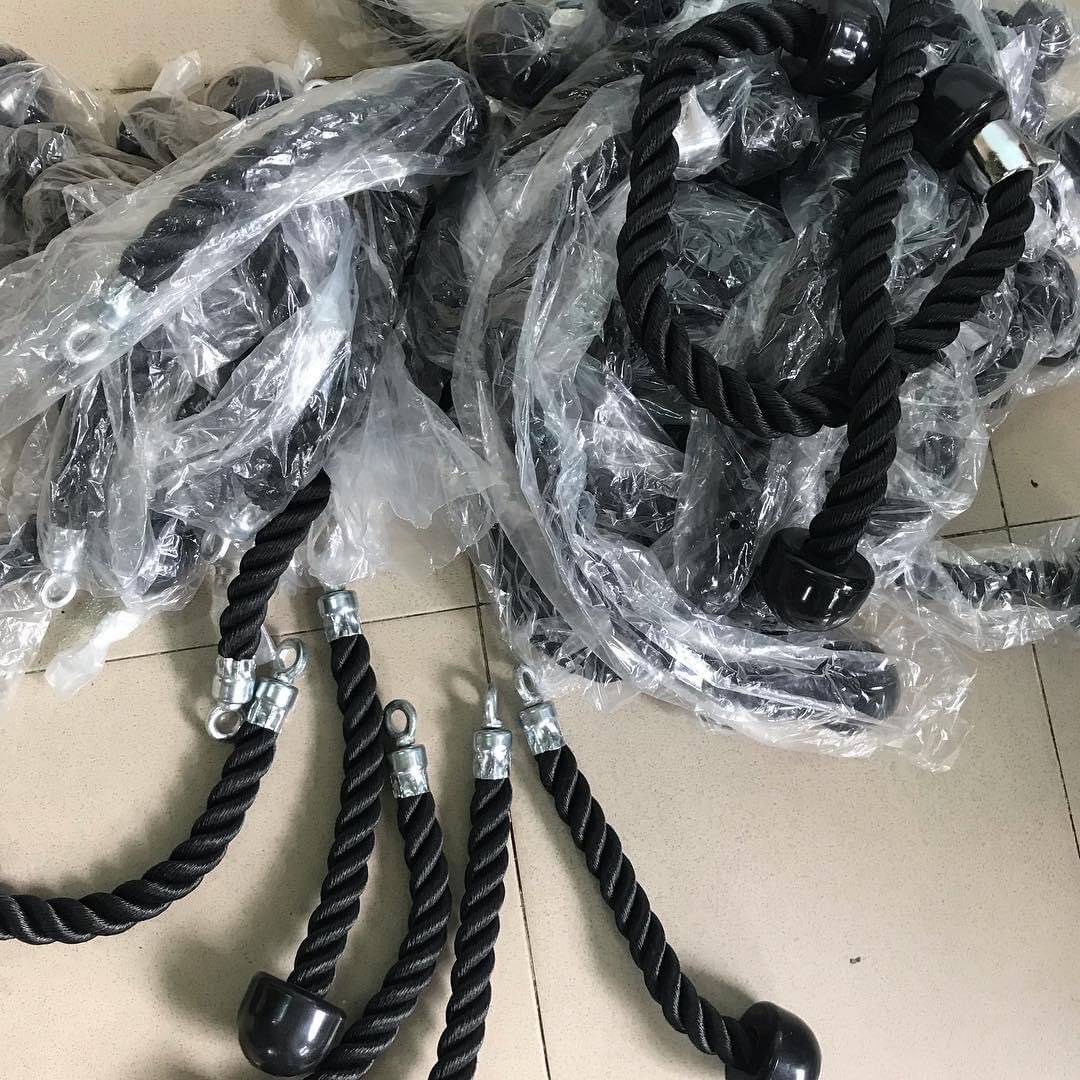 Dây thừng tập xô đơn  -DÂY THỪNG KÉO XÔ ĐƠN - DÂY THỪNG TẬP TAY SAU DÂY KÉO CÁP-dây thừng kéo xô -dây thừng tập xô -dây thừng tập tay sau phụ kiện kéo xô - dây đơn tập tay sau