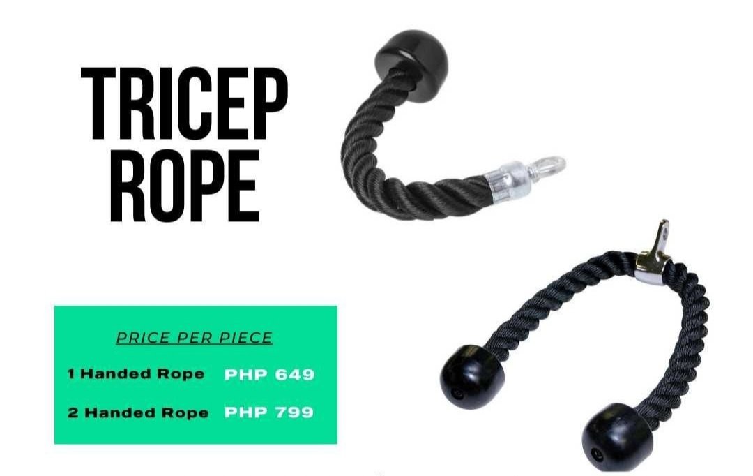 Dây thừng tập xô đơn  -DÂY THỪNG KÉO XÔ ĐƠN - DÂY THỪNG TẬP TAY SAU DÂY KÉO CÁP-dây thừng kéo xô -dây thừng tập xô -dây thừng tập tay sau phụ kiện kéo xô - dây đơn tập tay sau