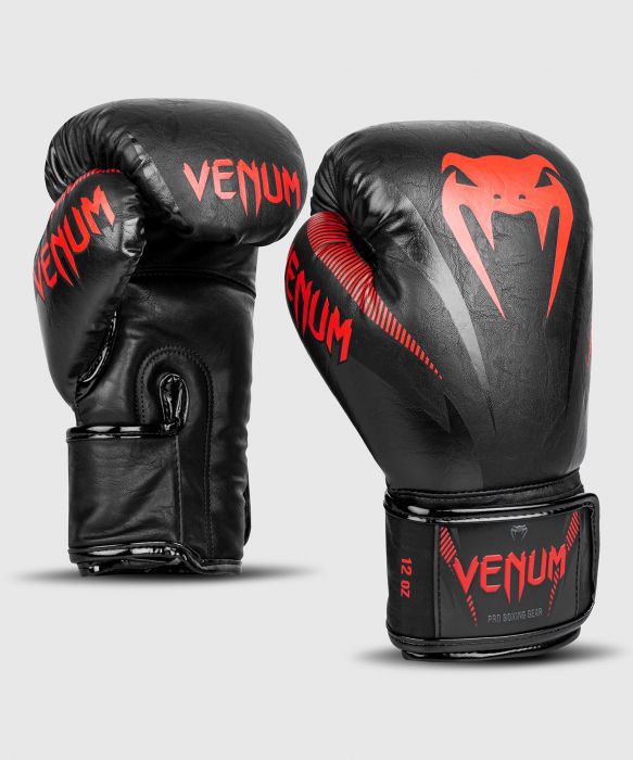 GĂNG TAY VENUM IMPACT BOXING GLOVES BLACK/RED