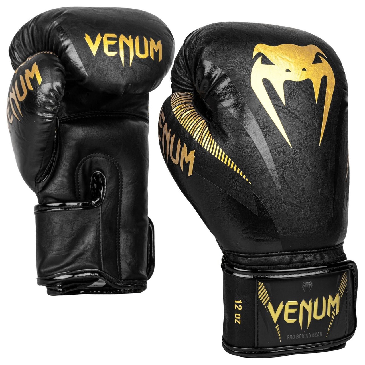 GĂNG TAY VENUM IMPACT BOXING GLOVES - BLACK/GOLD
