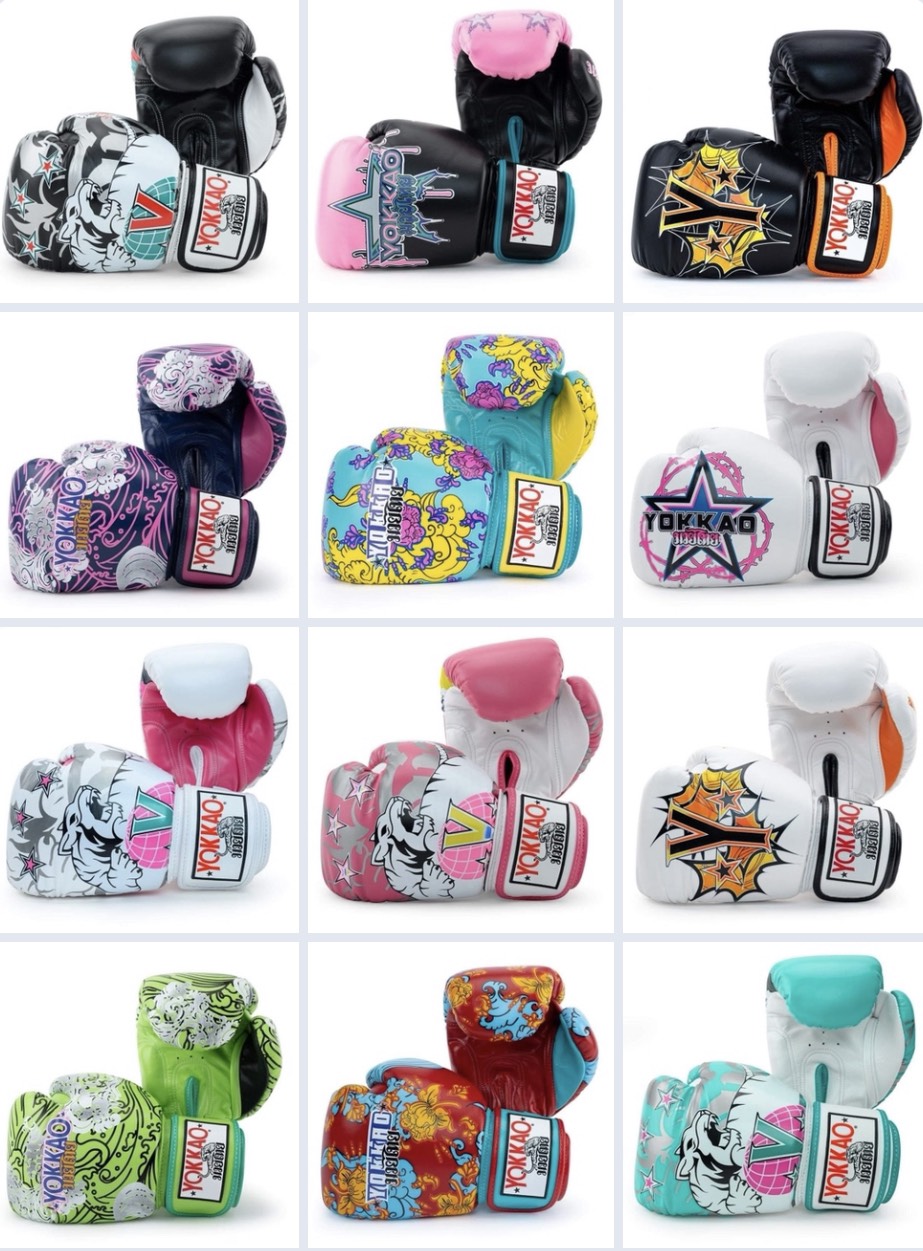 GĂNG TAY MUAYTHAI YOKKAO  BOXING GLOVES
