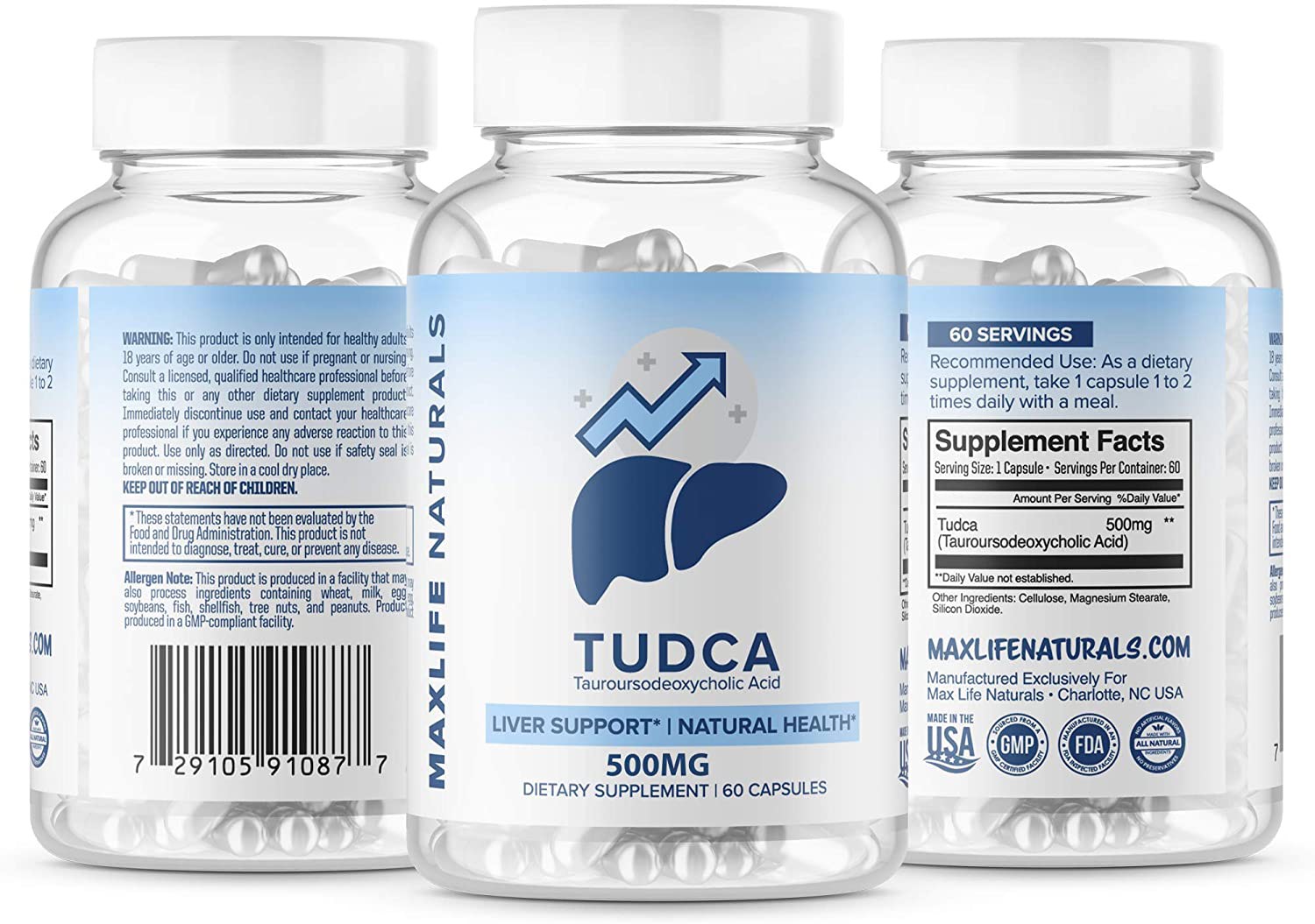 Tudca Maxlife 60v 500mg