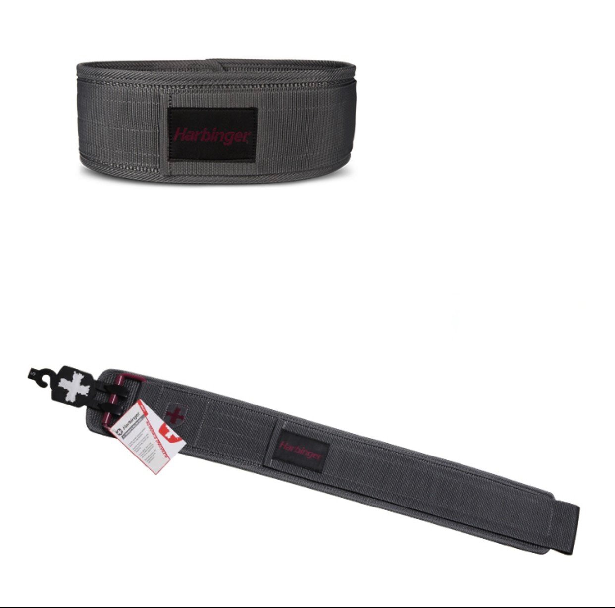 ĐAI LƯNG GÁNH TẠ TẬP GYM NYLON BELT HARBINGER 4 INCH - MERLOT