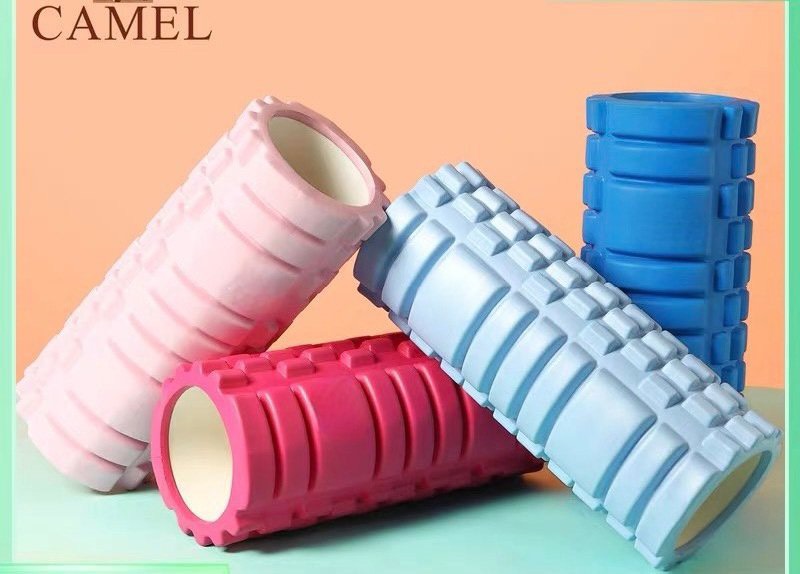 ỐNG LĂN MASSAGE (33cm) Con Lăn Massage Phục Hồi Cơ Foam Roller Tập GYM | Yoga Mát Xa Dãn Cơ Tập Gym con lăn giãn cơ ống lăn giãn cơ ống lăn massage