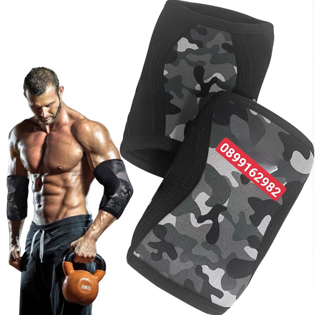 BÓ KHUỶU TAY GYM TAPE Đai Bó Khuỷu Tay Đai Bảo Vệ Khủy Tay Đệm bảo vệ khuỷu tay dành cho người chơi thể thao Băng bảo vệ khuỷu tay, đai đeo khuỷu tay thể thao, tập gym Xỏ Khuỷu Tay