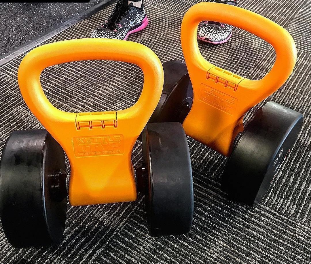 ABTA dụng cụ biến quả tạ tay thành tạ ấm tạ bình vôi , kẹp tạ đơn , Kettle Gryp, kettlebell handle, dumbbell handle , dumbbell , Kettlebell , Tay Cầm Hỗ Trợ Nâng Tạ Đơn Đa Dạng Bài Tập GYM Kettlebell Grip