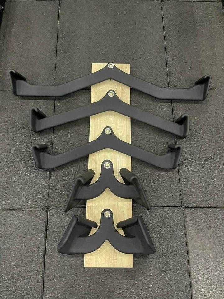 phụ kiện kéo xô -Bộ Power grip 5 thanh kéo lưng xô kéo row, lat pull down nhập khẩu - dụng cụ kéo xô bằng nhựa - bộ kéo xô bằng nhựa  - bộ 5 thanh kéo lưng xô bằng nhựa - Phụ kiện tập xô lưng dành cho phòng gym - Bộ Grip chuyên kéo xô 5 món - mag grip , cable attachment, lat pull down-back row, phụ kiện kéo lưng xô