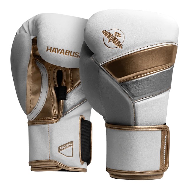 Găng Hayabusa T3 Boxing Gloves - White / Gold